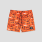 Hardball Hunter Diamond Air Mesh Shorts (Blaze Orange) - Youth