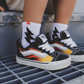 Bolt Crew Socks White