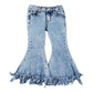 Bleach Shag Bootcut Jeans