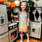 Pastel Check Child Apron