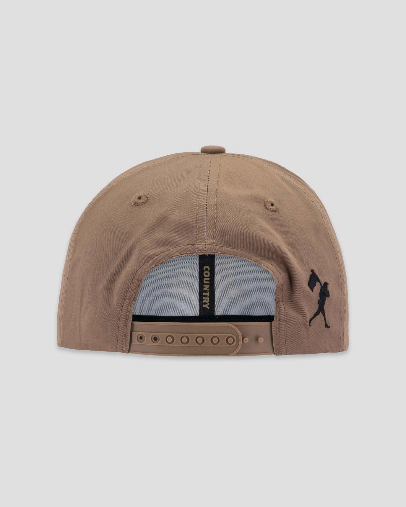Fishing Club Patch Rope Cap - Brown