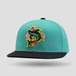Shark Attack Cap (Teal) - Youth
