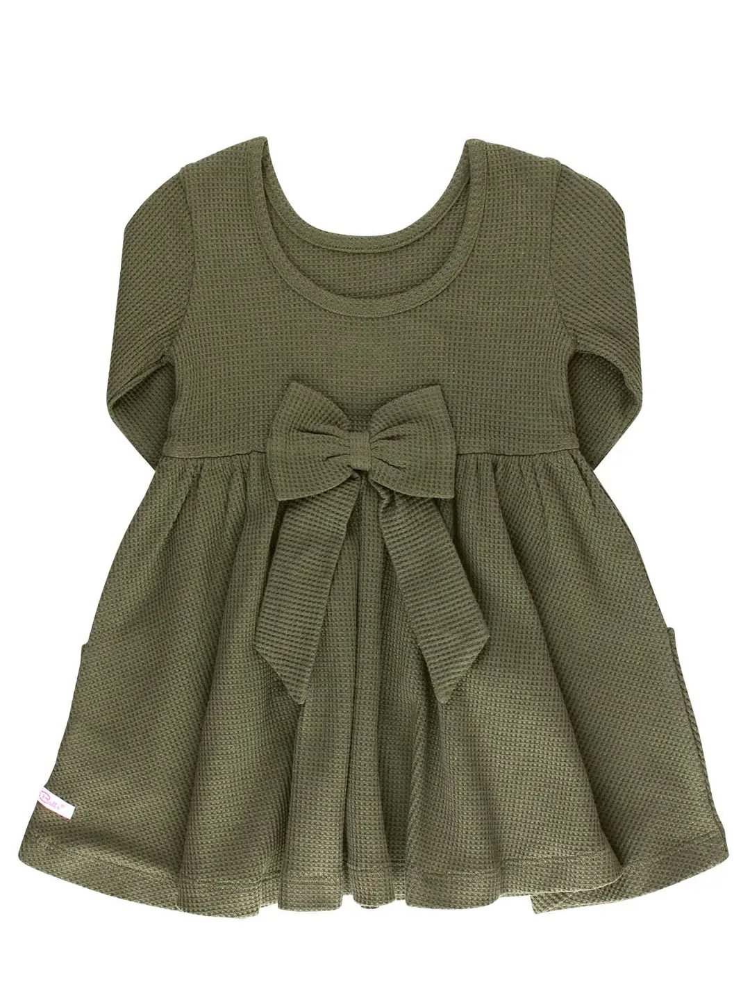 Juniper Knit 3/4 Sleeve Twirl Dress