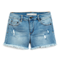GIRLS-5 Pockets Fray Shorts with DESTRUCTION