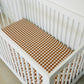 Gingham Muslin Crib Sheet