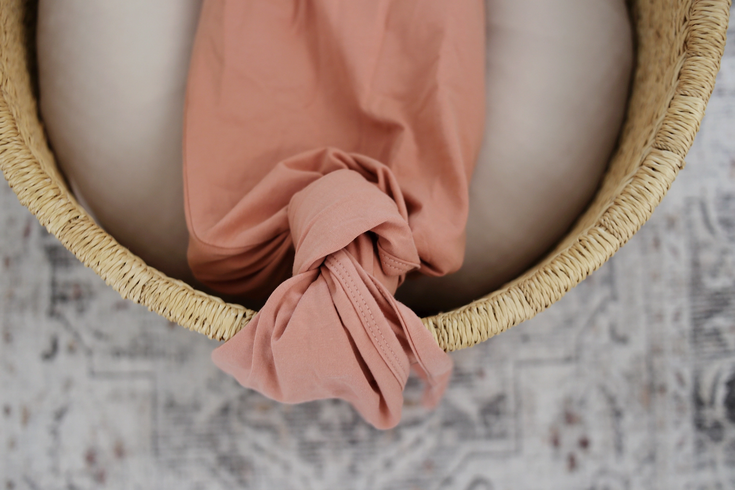 Dusty Rose Knotted Gown