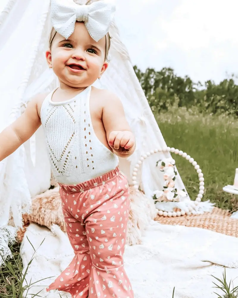 Crochet Halter Romper - Gardenia