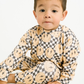 Lightning Checkered Smiley Crewneck Set