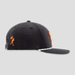 Hardball Hunter Five Panel Rope Cap - Black