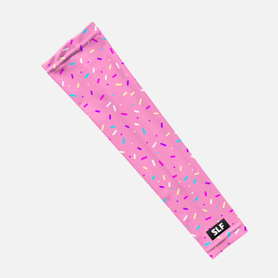 Pink Sprinkle Blast Kids Arm Sleeve