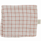 Pink Gingham Muslin Changing Pad Cover