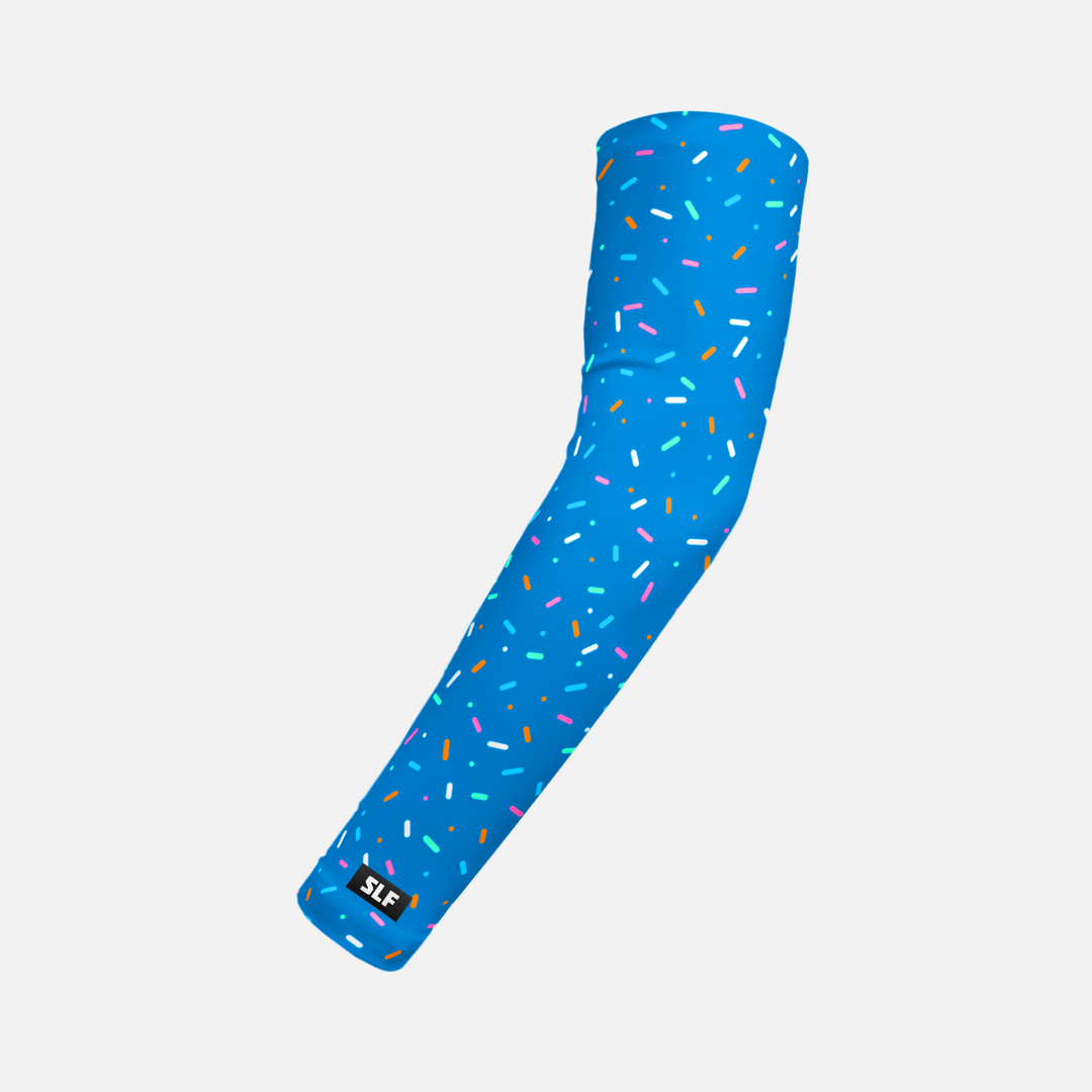 Blue Sprinkle Blast Kids Arm Sleeve