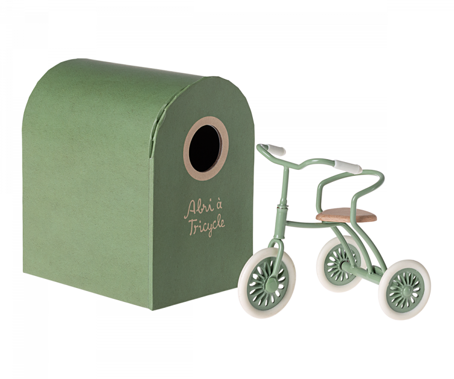Abri à tricycle, Mouse - Green
