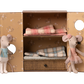 Ballet mice in dance studio, Little sister and brother