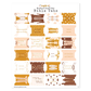 Mustard Seed Bible Tabs Stickers