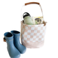 Tan Check- Easter Baskets