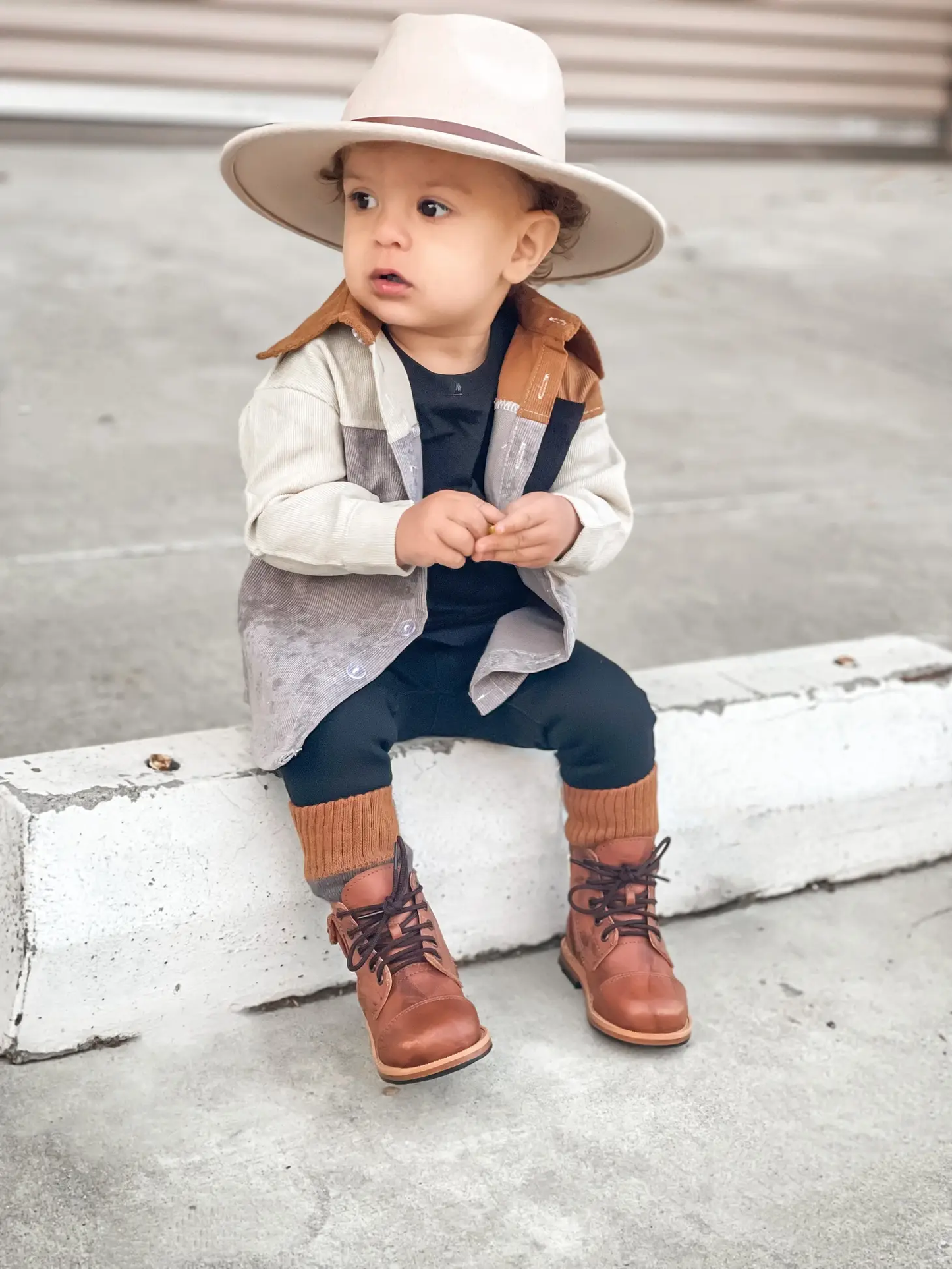 Grey Boot Sock