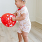 Baseball Snacks Two Piece Pajama Short Set
