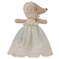 Baby mouse in gown - Mint