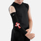 Black Baseball Cross Kids Arm Sleeve