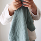 Sage Bunny Lovey Blanket
