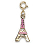 Gold Eiffel Tower Charm