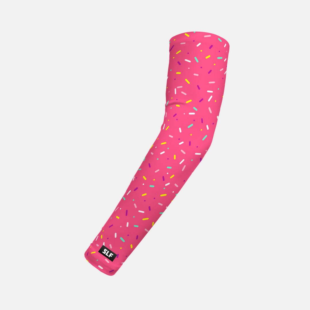 Pink Sprinkle Blast Kids Arm Sleeve