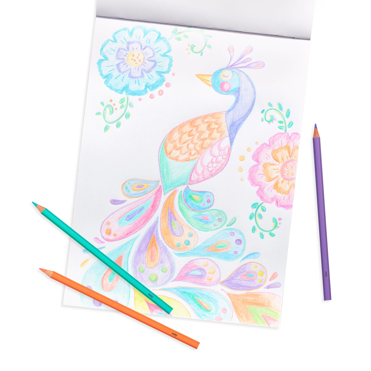 Pastel Hues Soft-Hued Colored Pencils - Set of 24