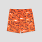 Hardball Hunter Diamond Air Mesh Shorts (Blaze Orange) - Youth