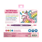 Make No Mistake! Glittery Erasable Markers - Set of 12