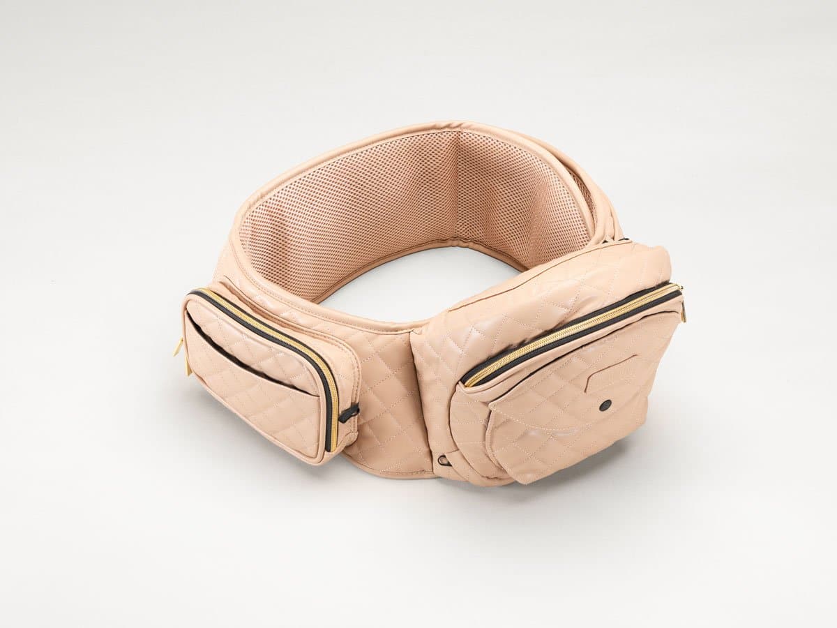 Tushbaby Carrier- Vegan Leather/ Sand