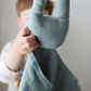 Sage Bunny Lovey Blanket