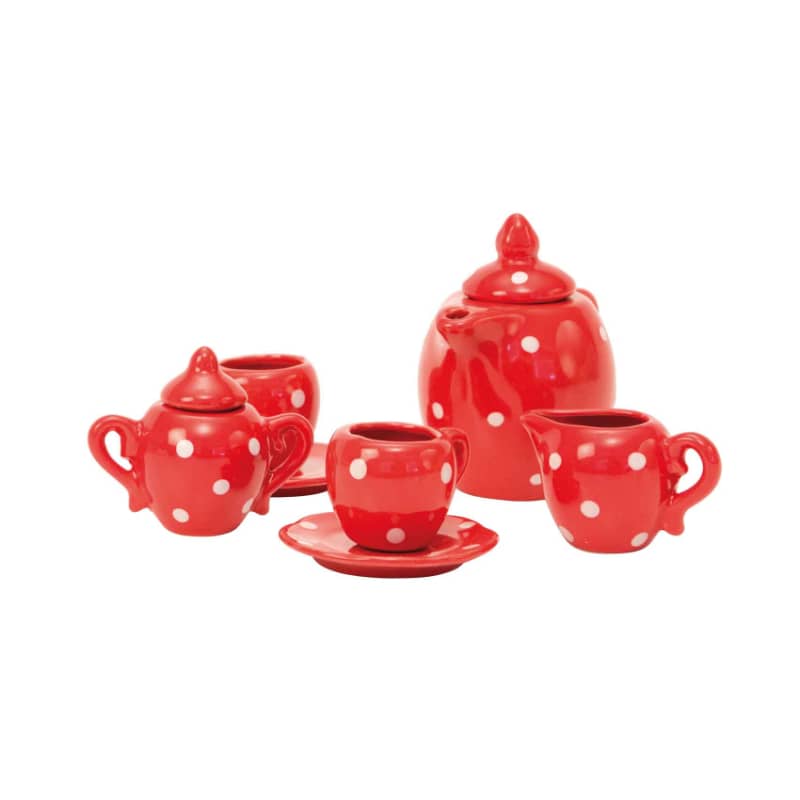 Suitcase Tea Party Ceramic Set the Big Family