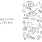 I Love Caticorns and Other Magical Mashups Coloring Book