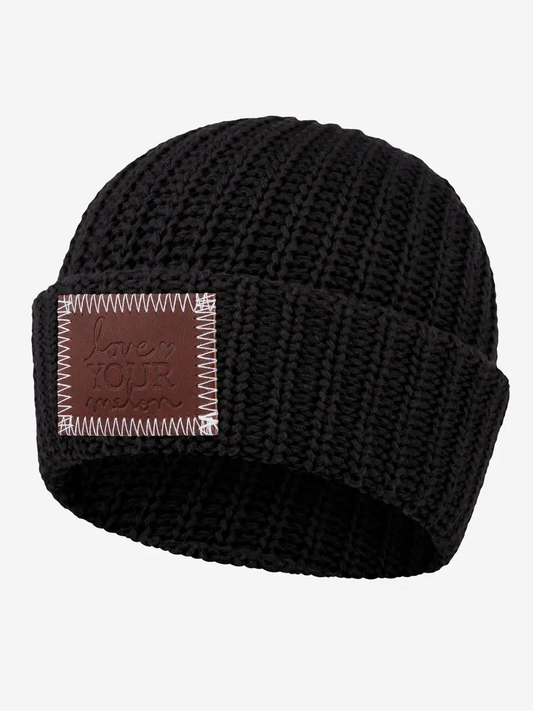 Black Cuffed Beanie