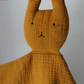 Toffee Bunny Lovey Blanket
