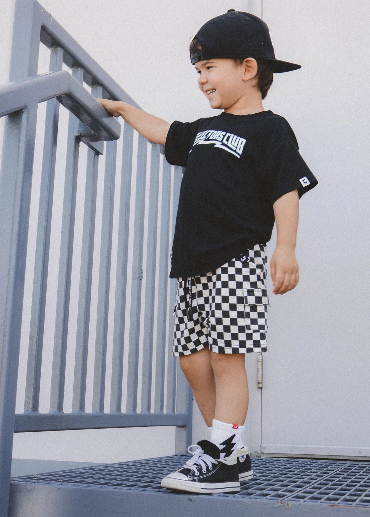 Bolt Crew Socks White