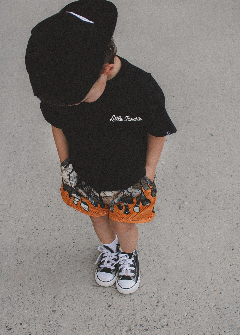 Heater Flame Shorts Camo