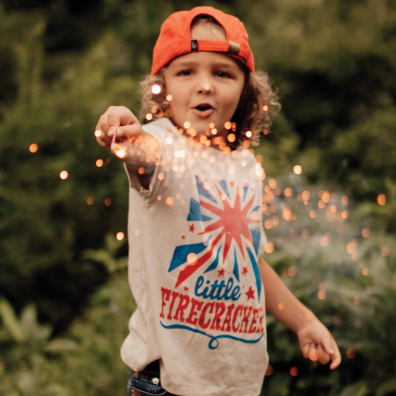 Little Firecracker Kids Tee