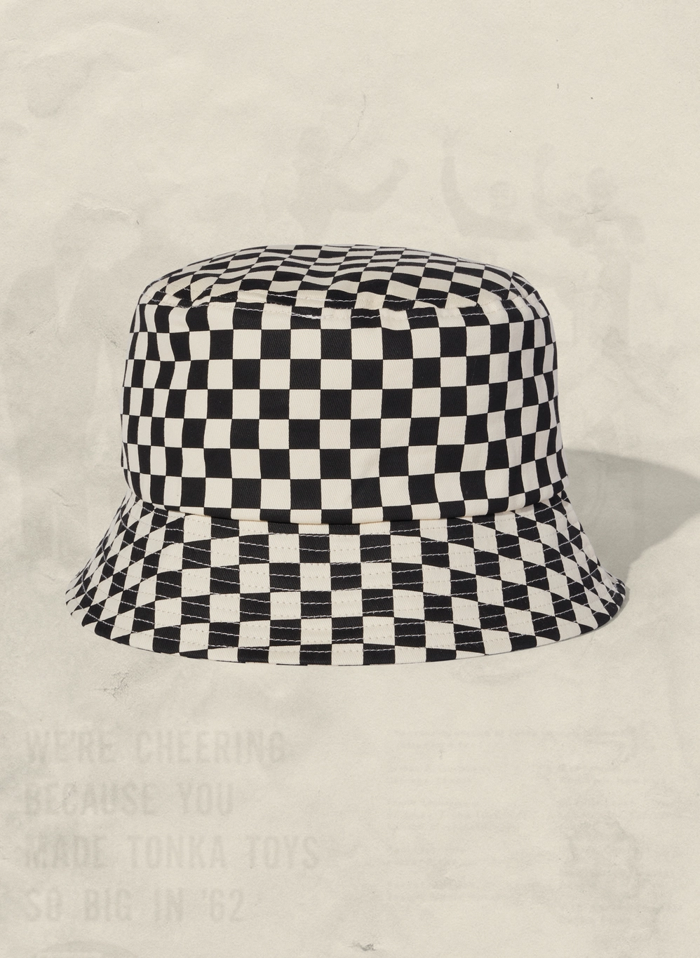 Kids Checkerboard Bucket Hat
