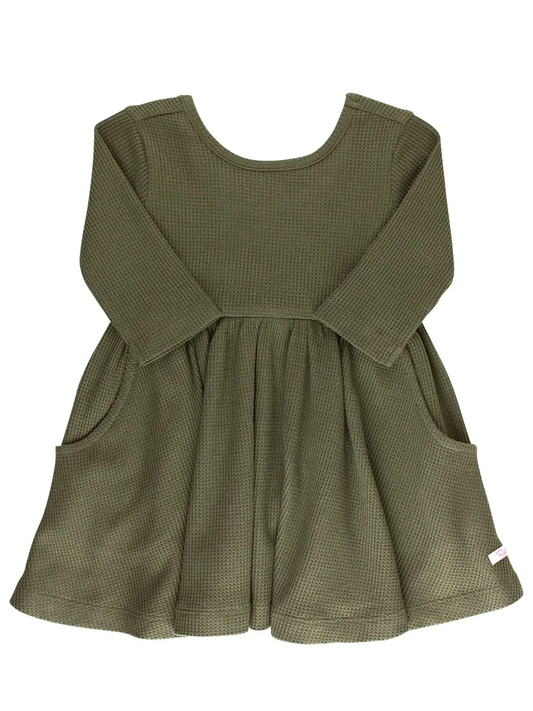 Juniper Knit 3/4 Sleeve Twirl Dress