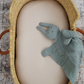 Sage Bunny Lovey Blanket