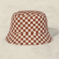 Checkerboard Bucket Hat