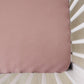 Dusty Rose Bamboo Stretch Crib Sheet