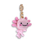 Gold Swivel Axolotl Charm