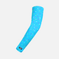 Light Blue Sprinkle Blast Kids Arm Sleeve