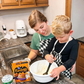 Black Check Child Apron
