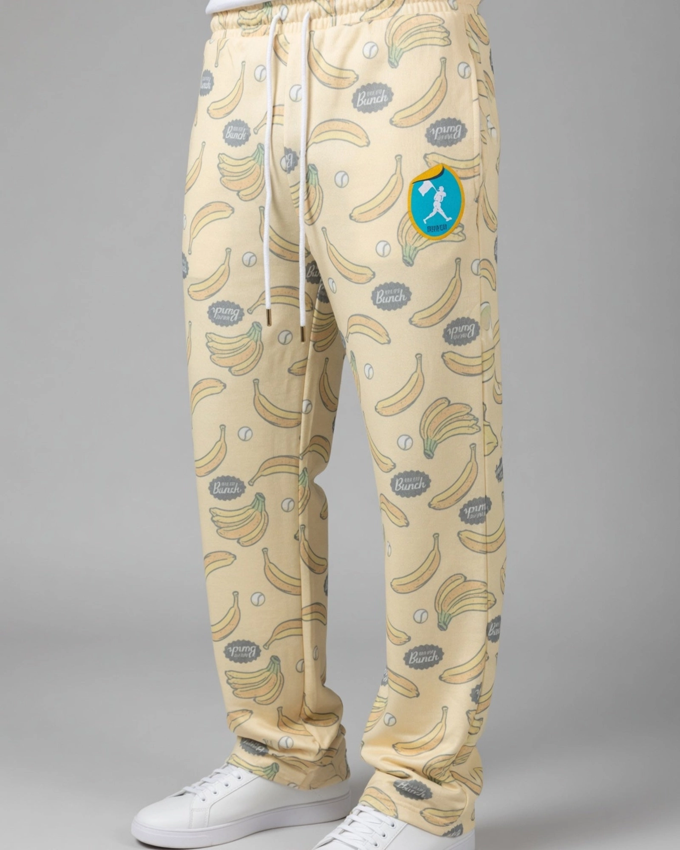 Bananas Peelin Good Straight Leg Fleece Sweatpants - Youth