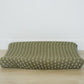 Olive Strokes Changing Pad Cover
