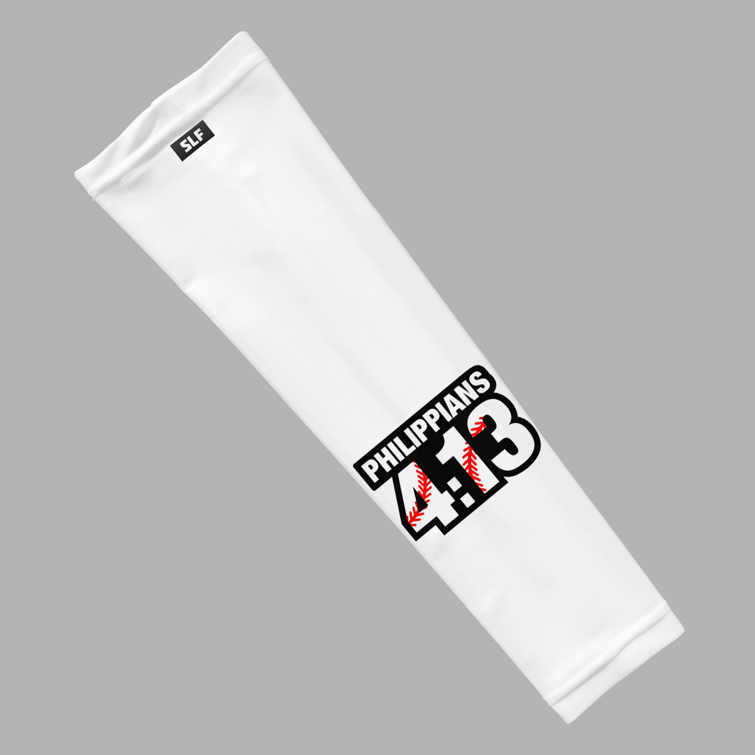 Philippians 4:13 Baseball Arm Sleeve
